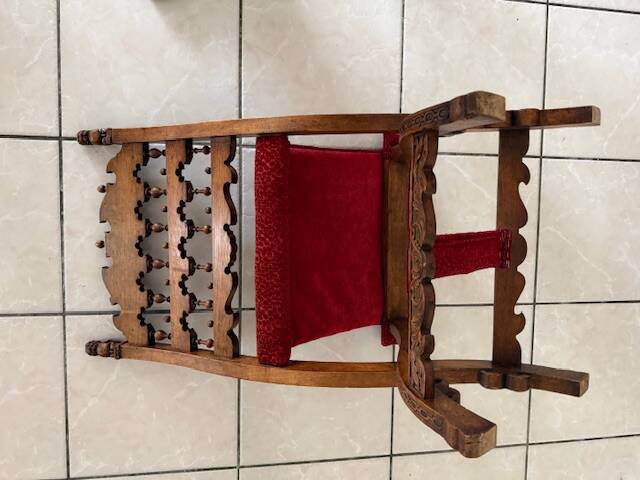 Folding church chair