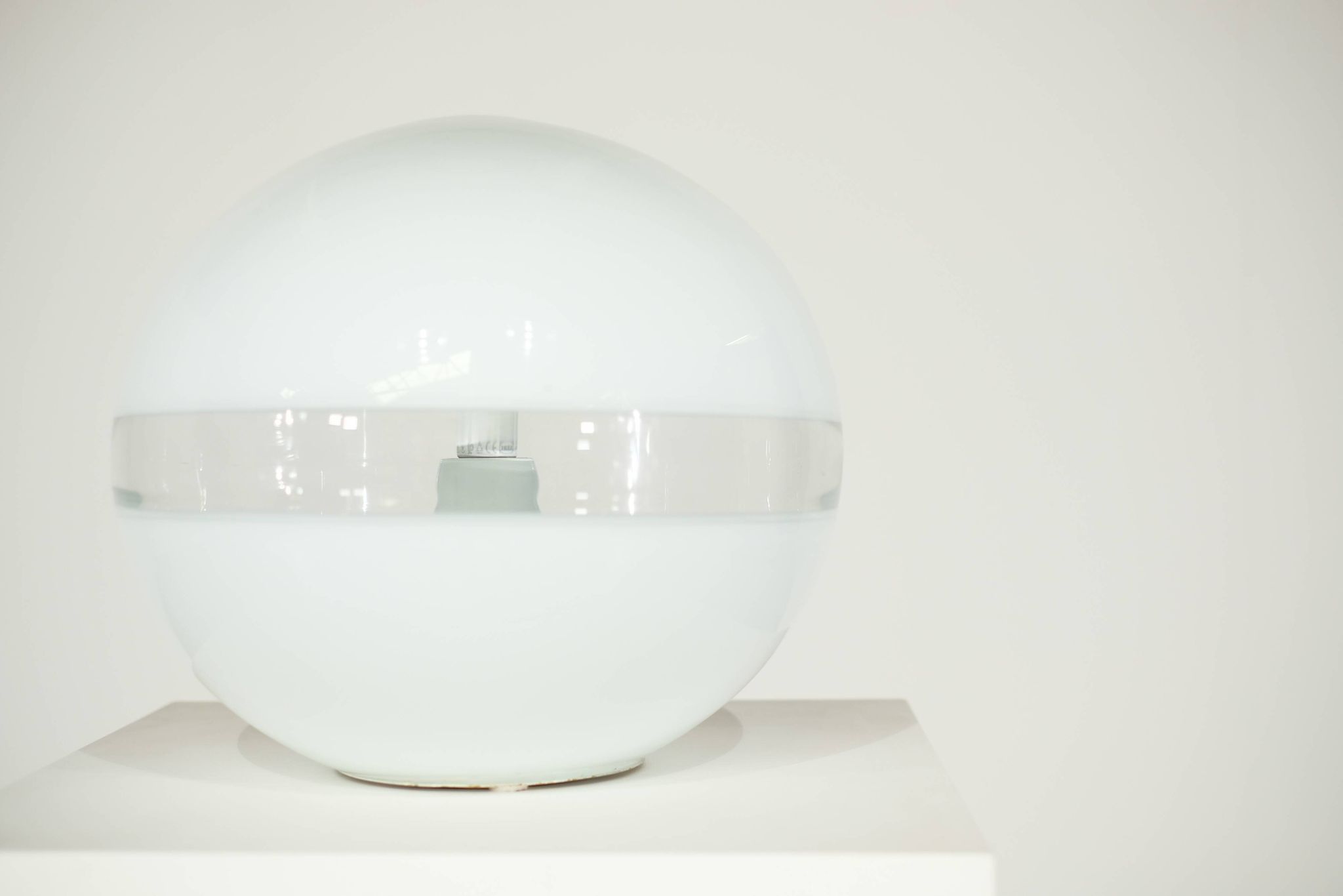 Glass lamp by Carlo Nason for Mazzega, Italy 1970s.