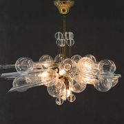Extraordinary Art and Design Chandelier by Rene Roubicek, 1960s
