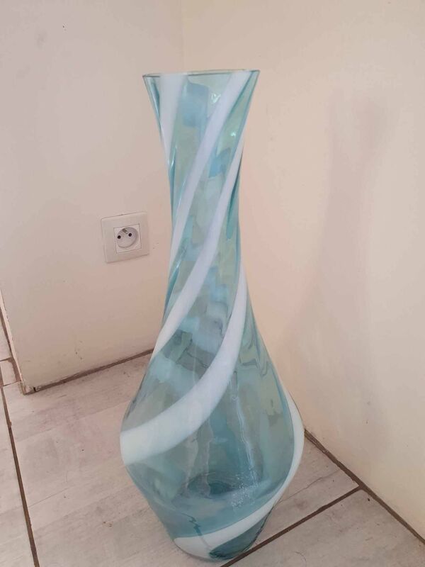 Grand Vase Murano multicouches