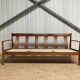 Grete Jalk for France & Son Teak Leather Sofa