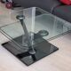 Table basse verre Roche Bobois Tea Time