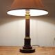 Wooden table lamp