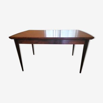 Scandinavian design table in rosewood from Rio
