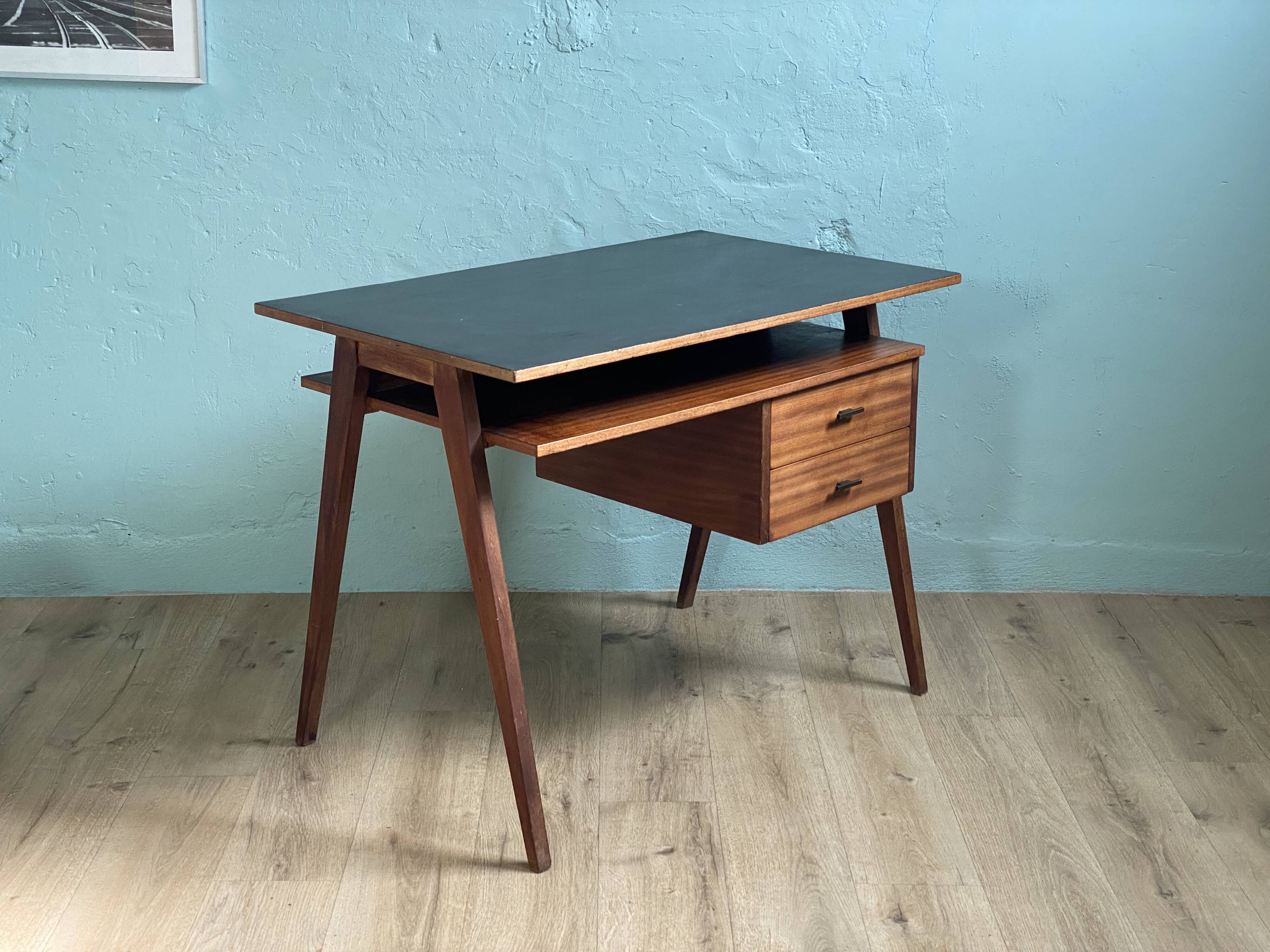 Small vintage desk from the 1950s