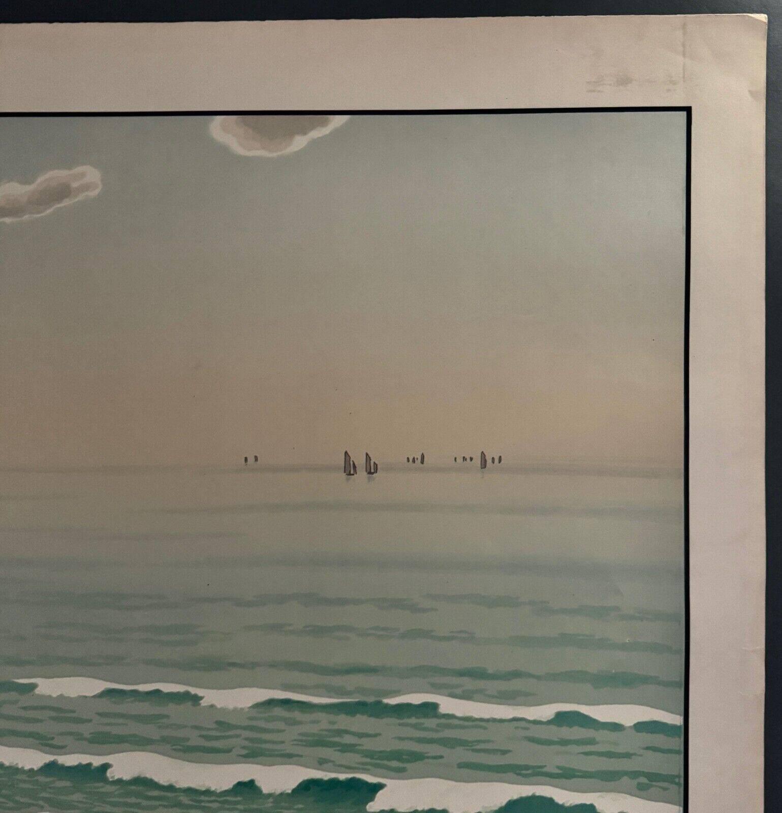 Lithograph by Henri Rivière Aspects of Nature - The Sea