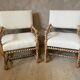 Paire de fauteuil refait