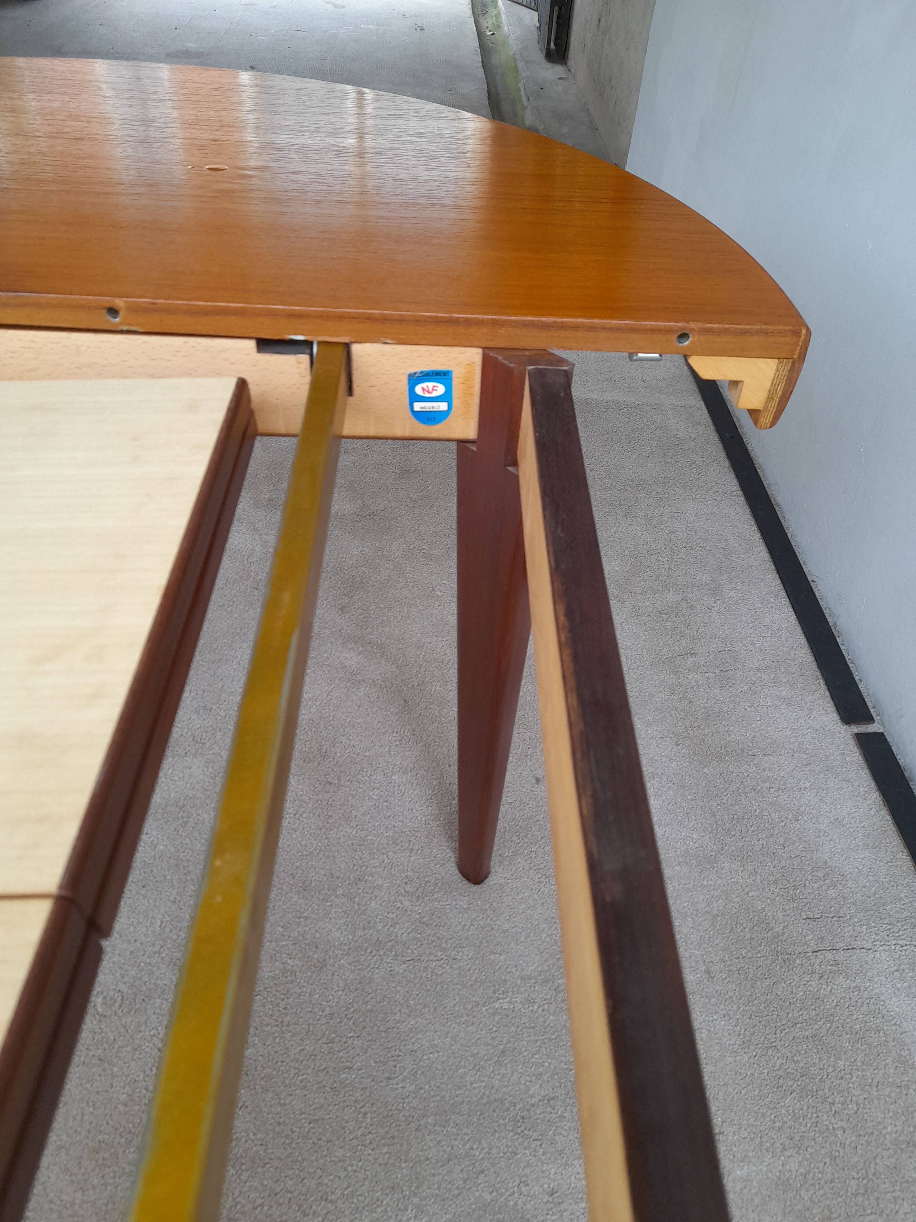 Vintage Scandinavian style dining table