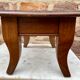 Footrest style rocaille Louis XV 1930 wooden