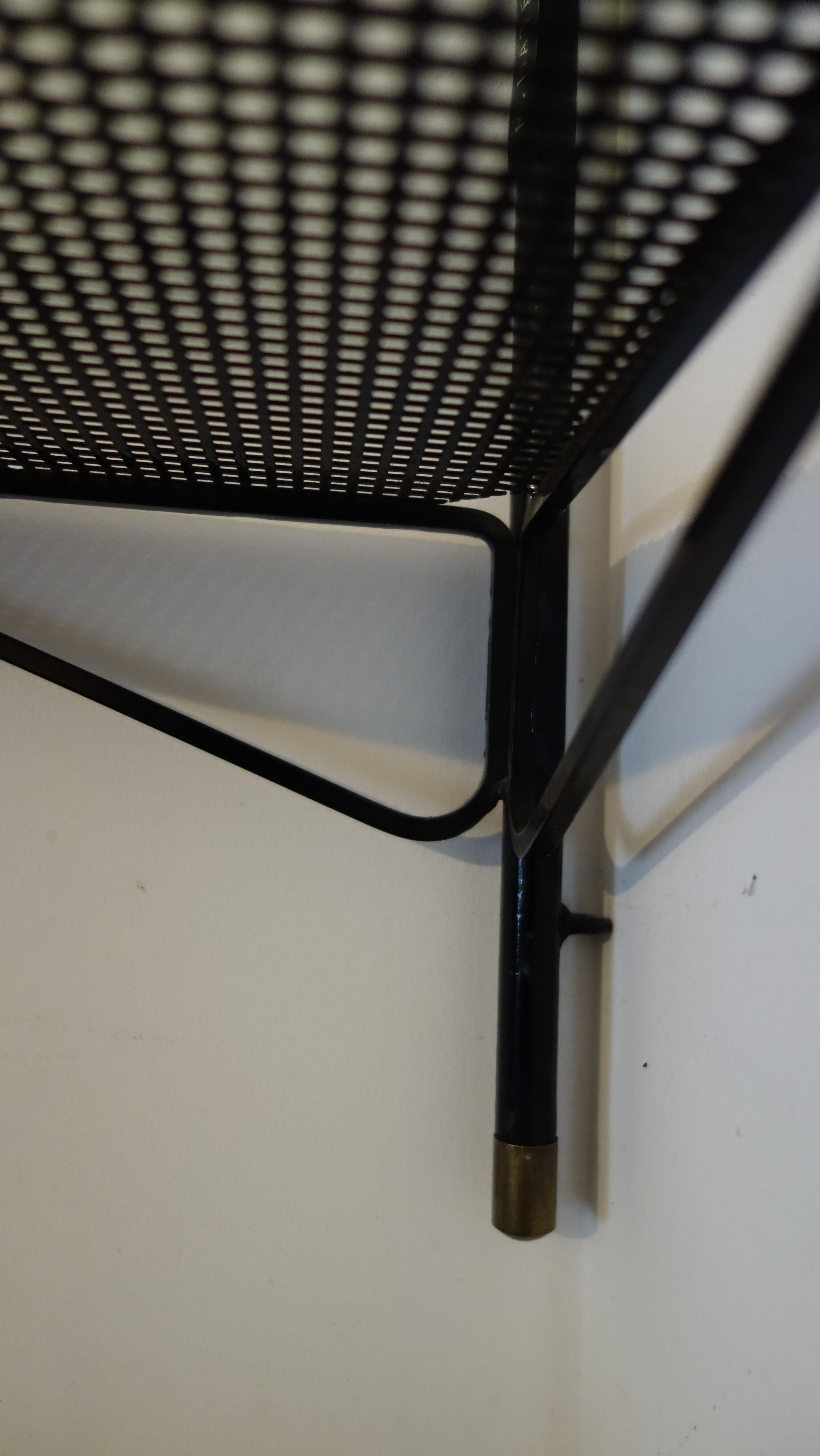 Mathieu Matégot 1950 corner shelf