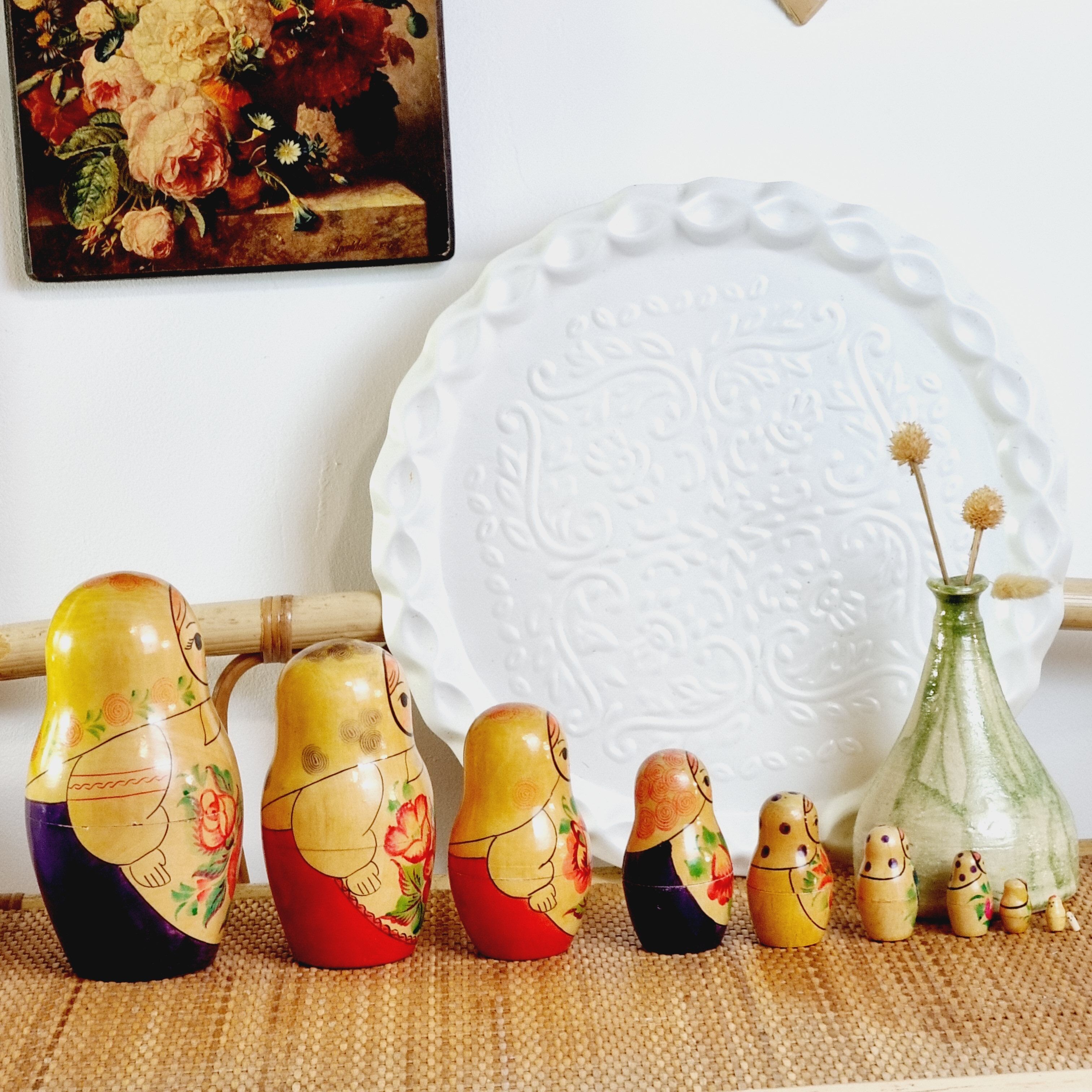 Russian doll or matrioshka 10 pieces