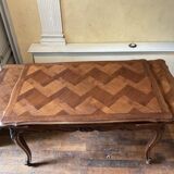 Louis XV style extendable table