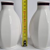 Set of 2 Villeroy & Boch porcelain bottles – GEO model, Luxembourg, 11