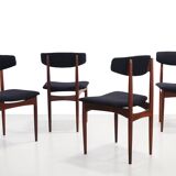 Chaises de salle à manger design en palissandre