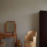 Chaise souche Wabi Sabi en bouleau massif, par un ébéniste suédois, Moderne, années 1950