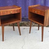 Pair of bedside 1960s