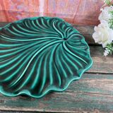 Vintage Vallauris green trivet