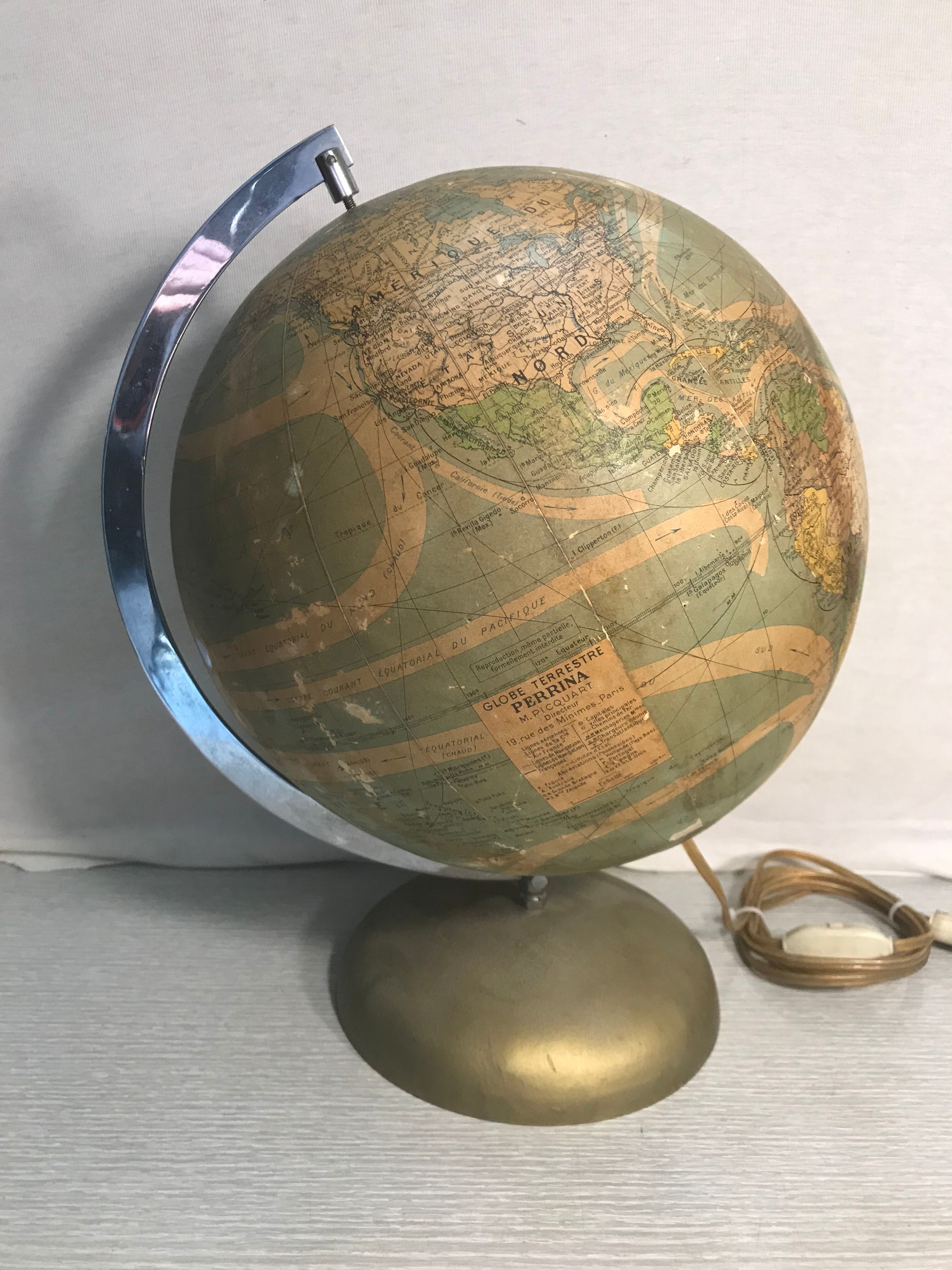 Globe earth lamp Perrina