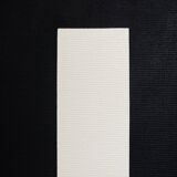 Peinture abstraite minimaliste, signe noir