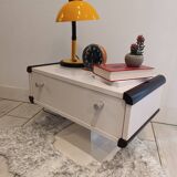 Space Age vintage bedside table – Gauthier, France, 70s/80s