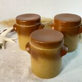 Vintage sandstone pots