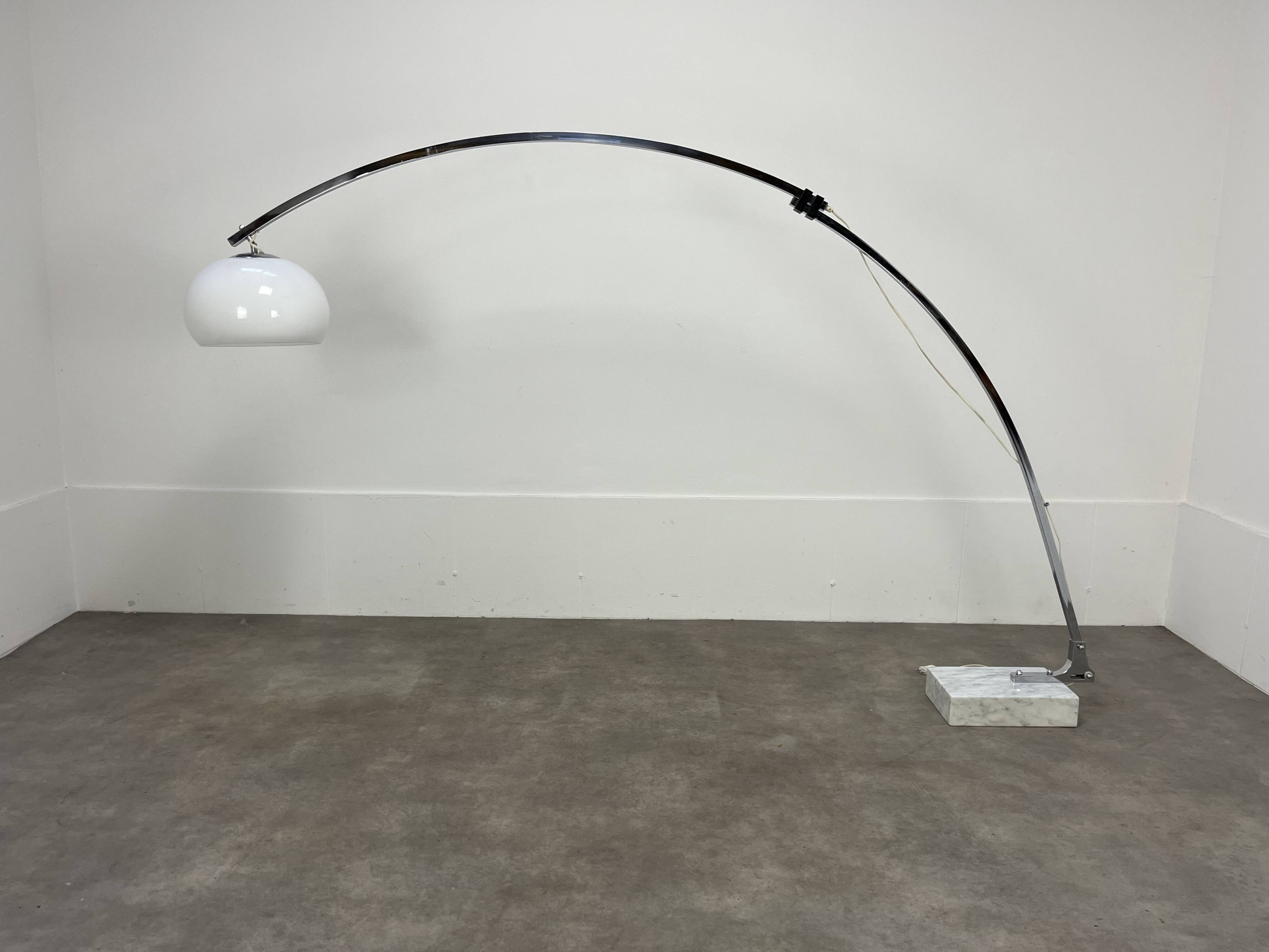 Goffredo Reggiani arc floor lamp, 1970s