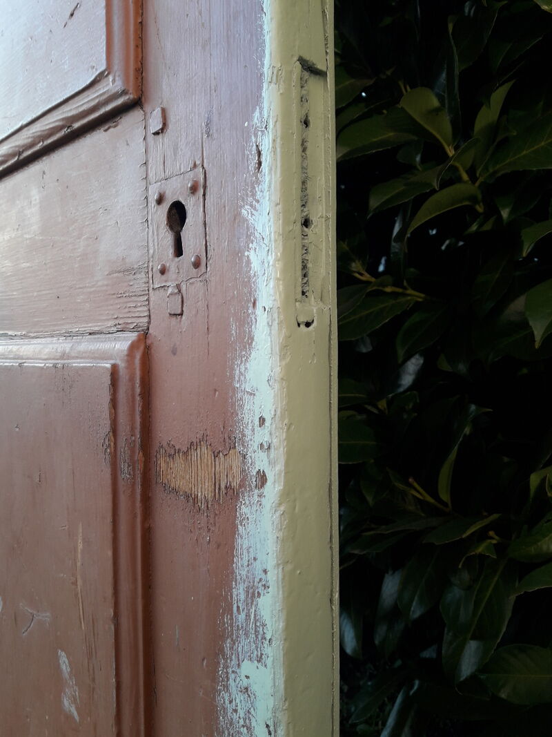 Door 231,5x94,5cm of communication formerly landing