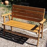 Folding bench sodibois 70s