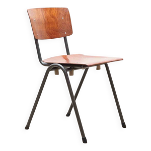 chaise eromes F4 et chêne - gris