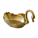 Swan brass trinket bowl from the 60/70