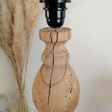 Vintage wooden floor lamp revisited