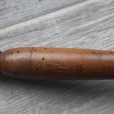 Wooden mortar and pestle