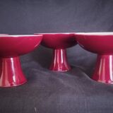 Set of 4 foot cups in Sèvres ceramic