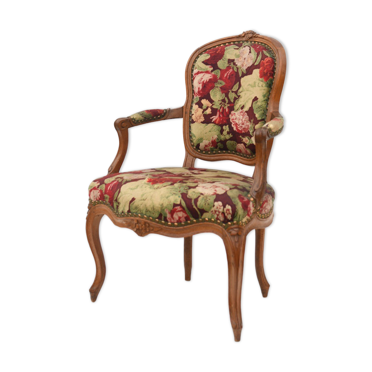 Louis XV-style convertible chair