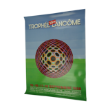 Trophy poster lancôme vasarely 1988
