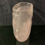 Bubbled glass vase