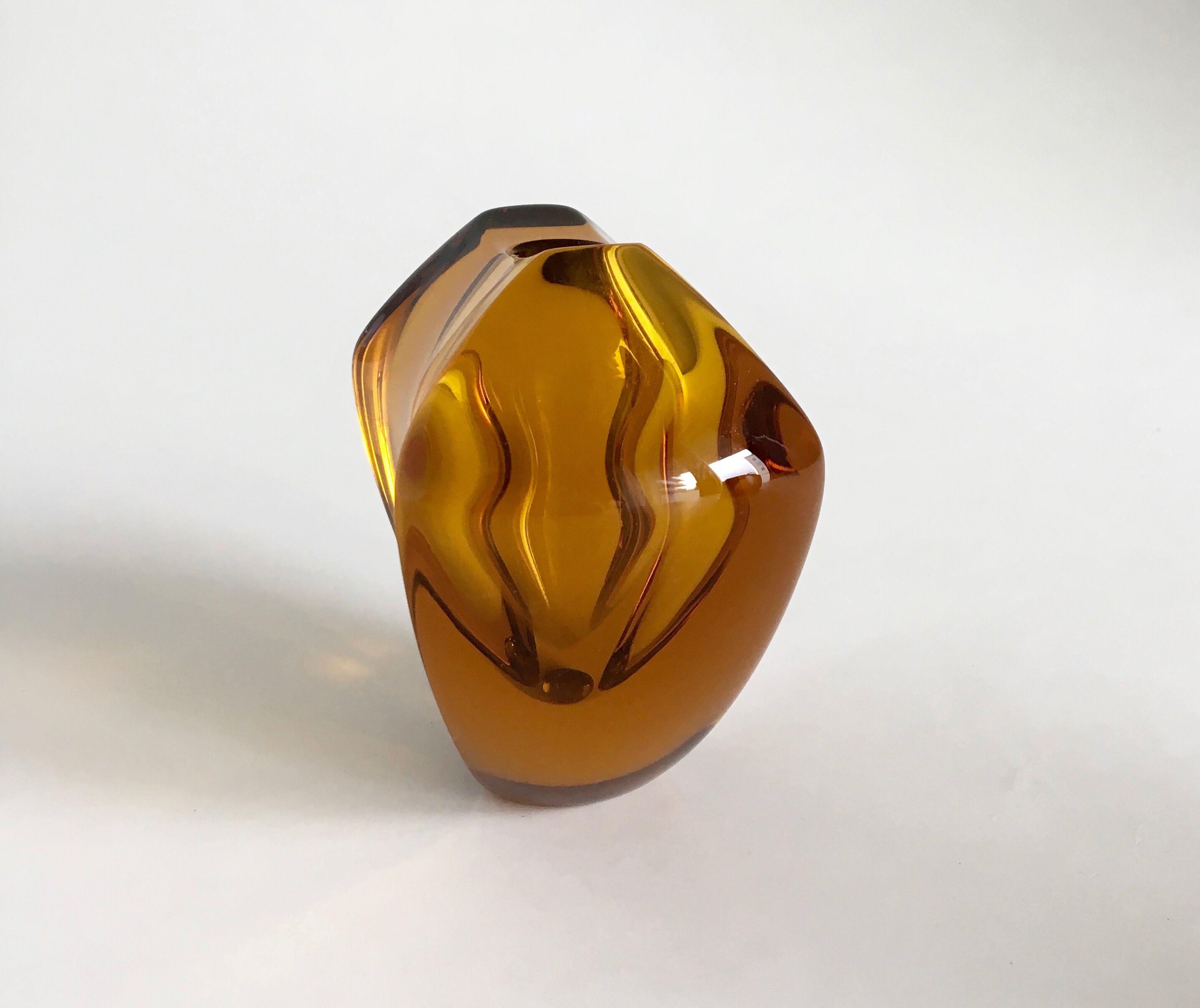 Vase en verre tchèque