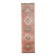 1970s vintage Turkish Oushak handmade wool cotton red area rug 89x344