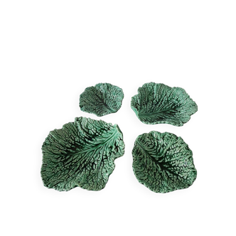 Vintage Sarreguemines slip dishes