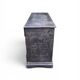 Buffet Dogon in carved solid wood - Tribal & Brutalist Style