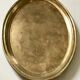 Old plate brass