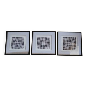 triptyque Vintage Art