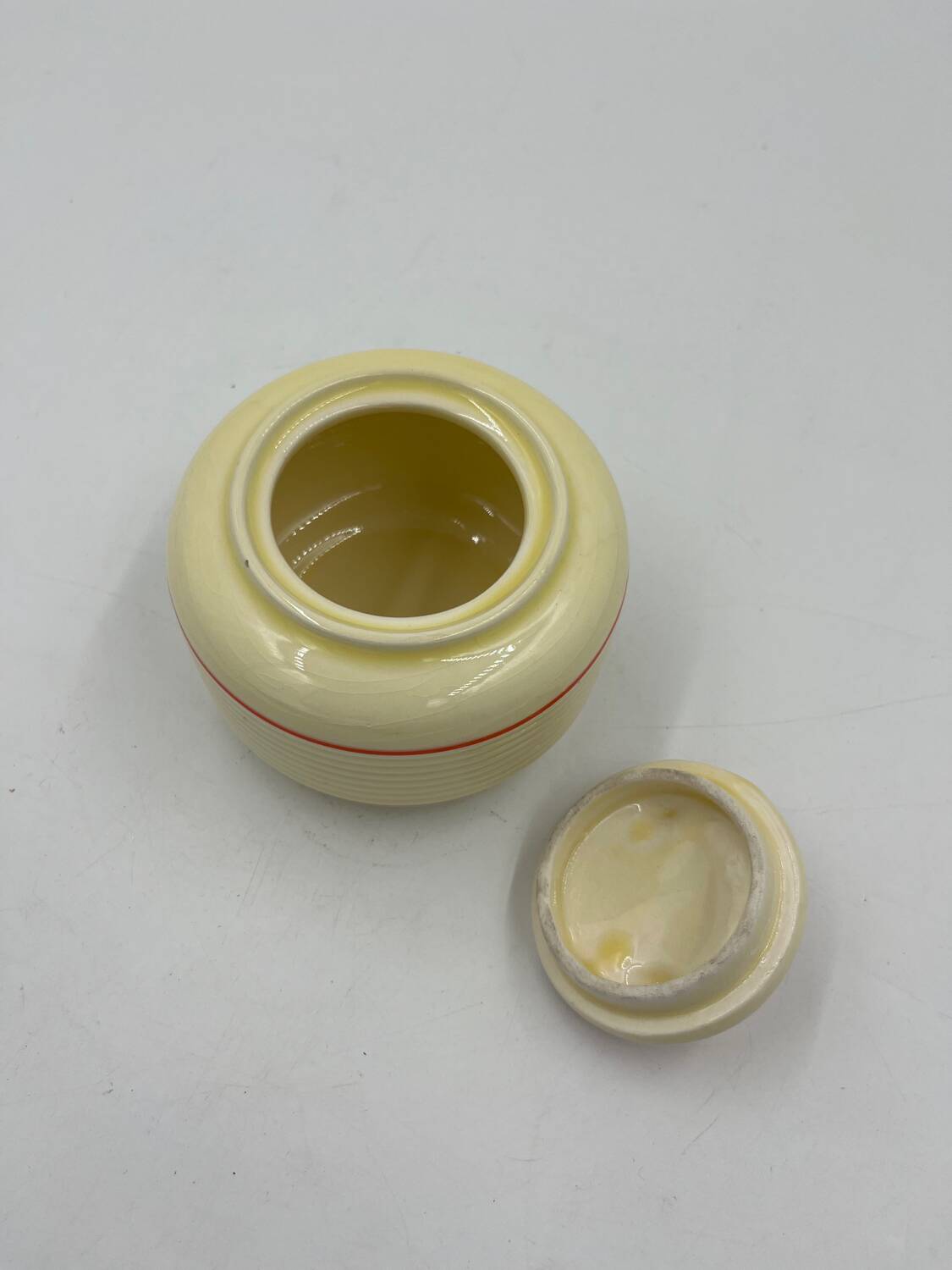 TTT ceramic sugar bowl