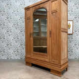 Art Deco oak wardrobe (renovated)