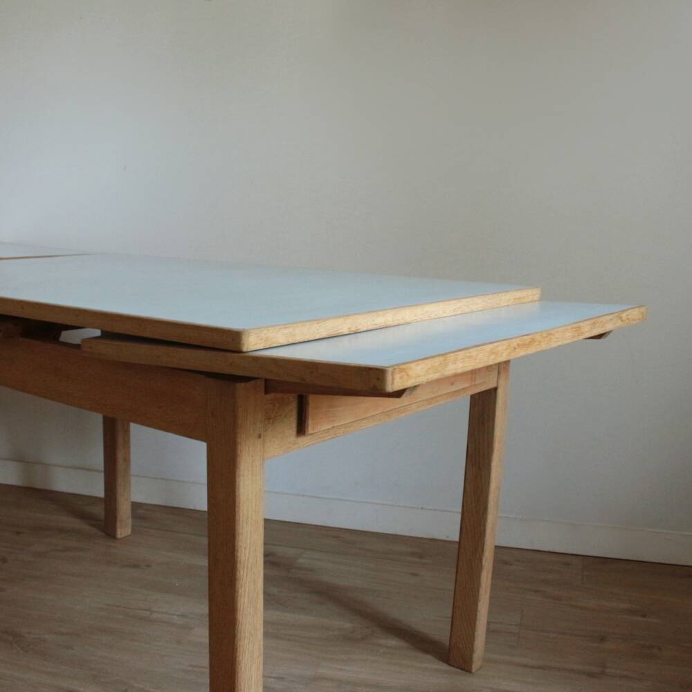 Vintage extendable table 224cm/81cm