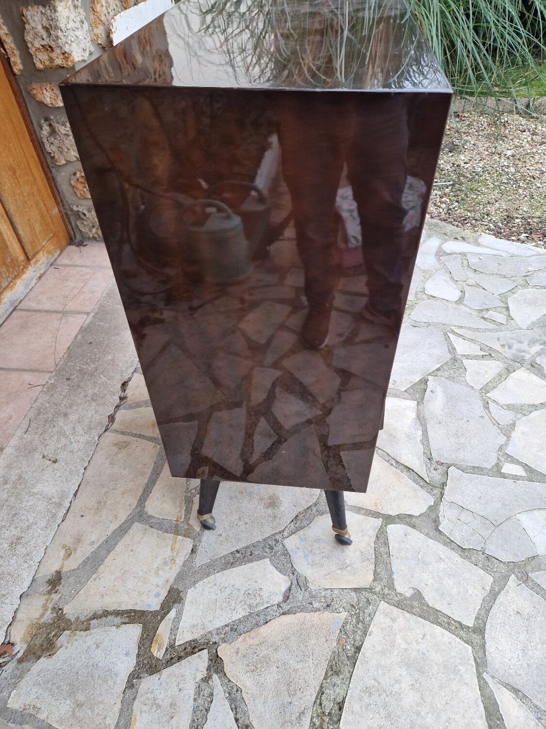 Vintage television cabinet Radiola Philips vintage