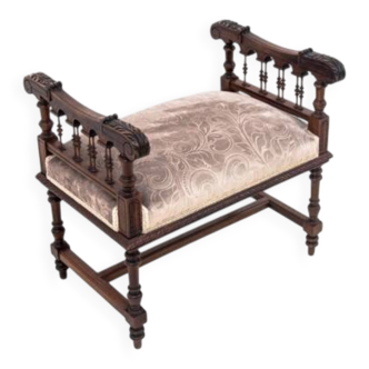 Seat, France, around 1900. After renovation.