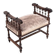 Seat, France, around 1900. After renovation.