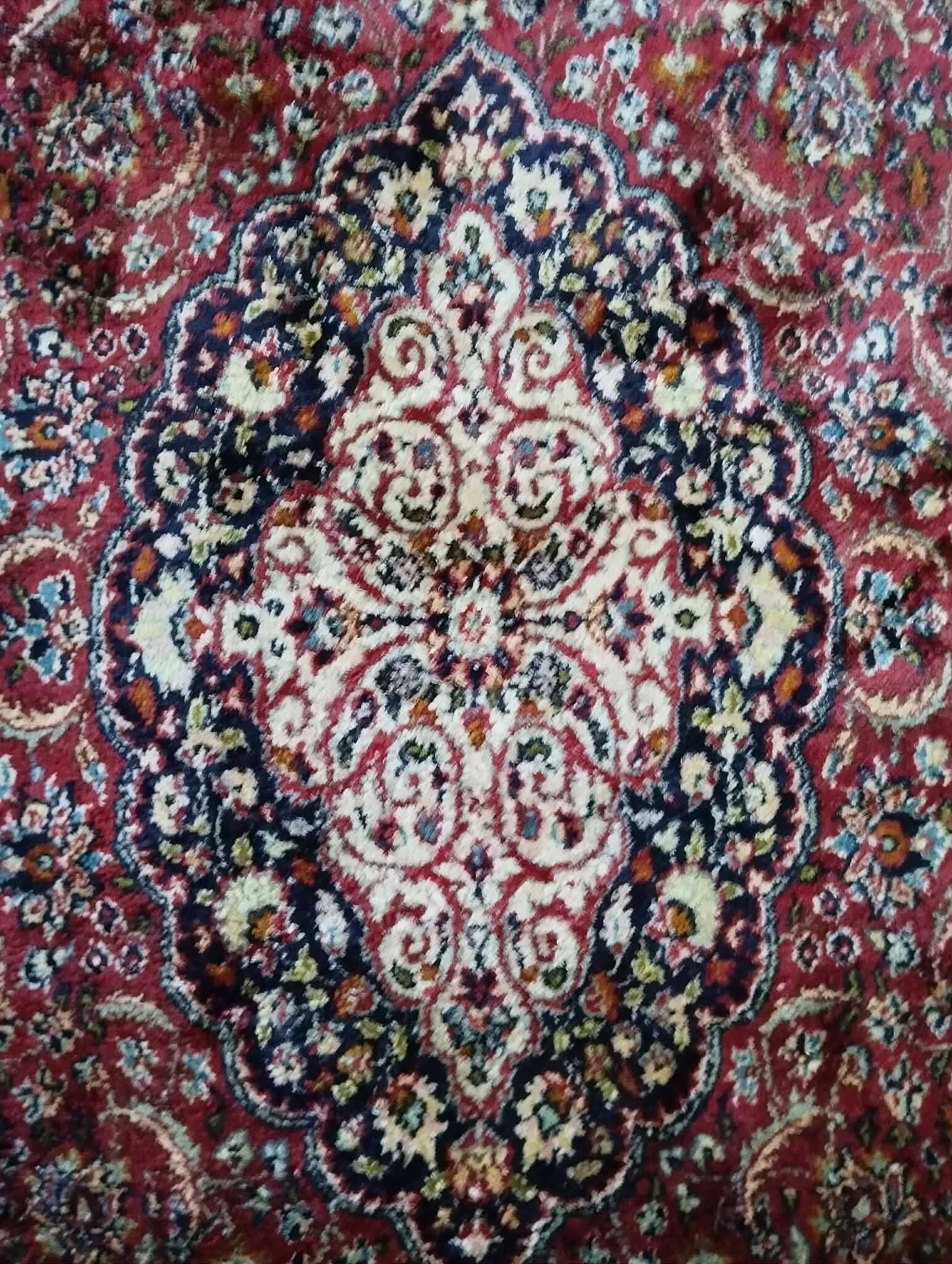 Handmade Kashmiri Silk Rug 160x90cm