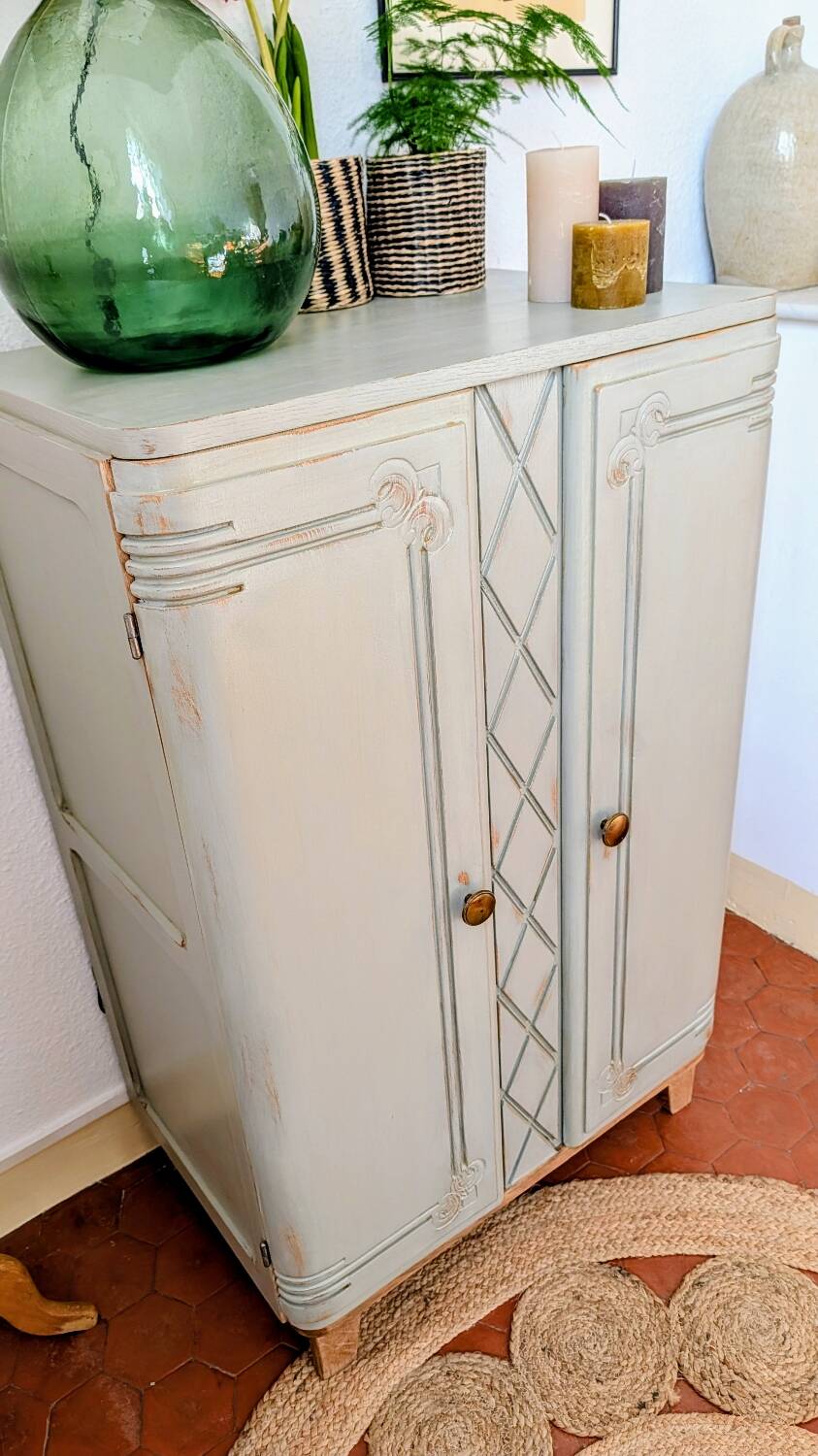 Small Art Deco wardrobe
